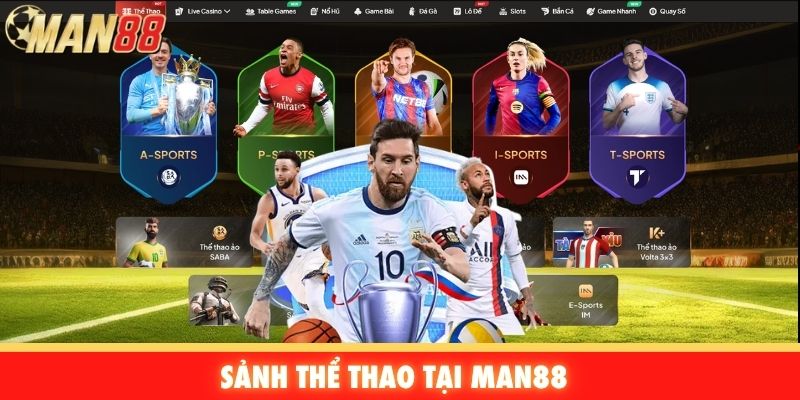 Sảnh thể thao tại Man88